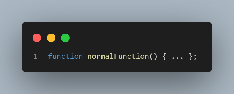 Normal unction